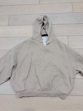 Essentials Fear of God Men’s Beige Hoodie Sweatshirt